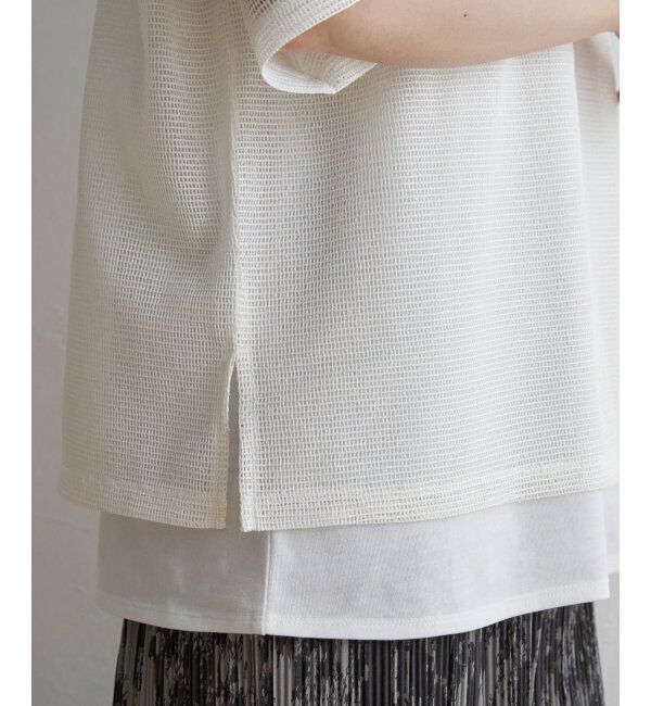 ikka「【2点セット】メッシュレイヤードアンサンブル」|その他|