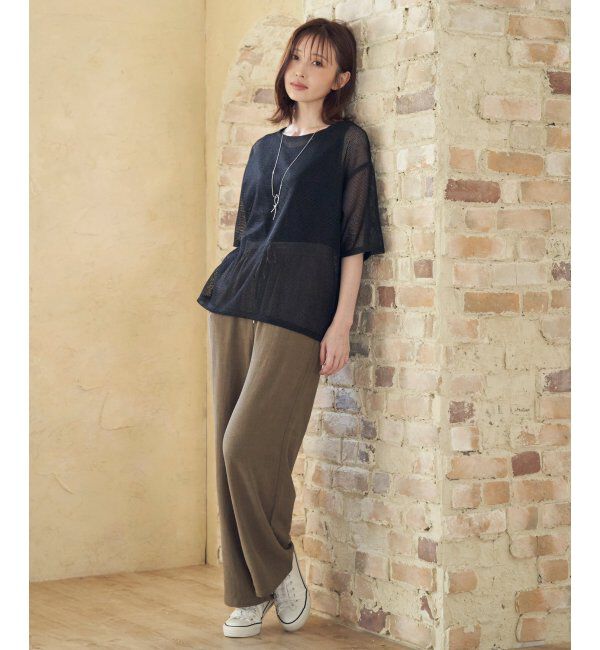 ikka「【2点セット】メッシュレイヤードアンサンブル」|その他|