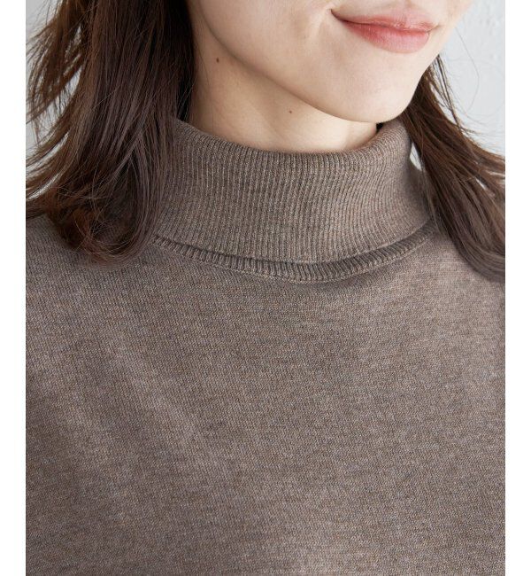 IKKA LOUNGE「タートルニットスリットワンピース」|その他|