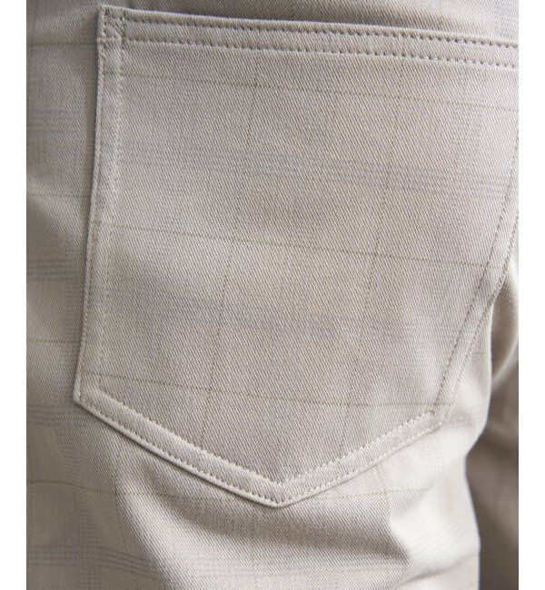 ikka「GOKU楽パンツ EASY STRETCH チェック5ポケット」|その他|