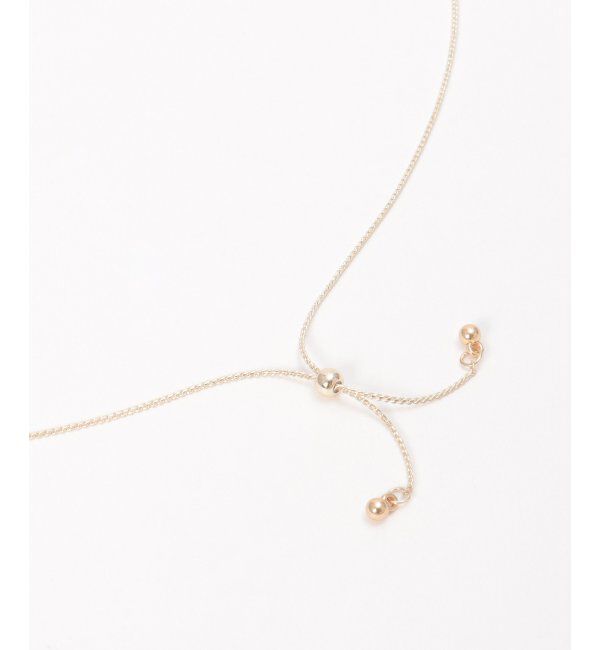 ikka「カラードロップネックレス」|その他|