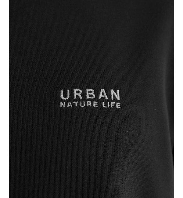 ikka「URBAN NATURE LIFE アーバンネイチャーライフ スウェットプルオーバー」|パーカー|