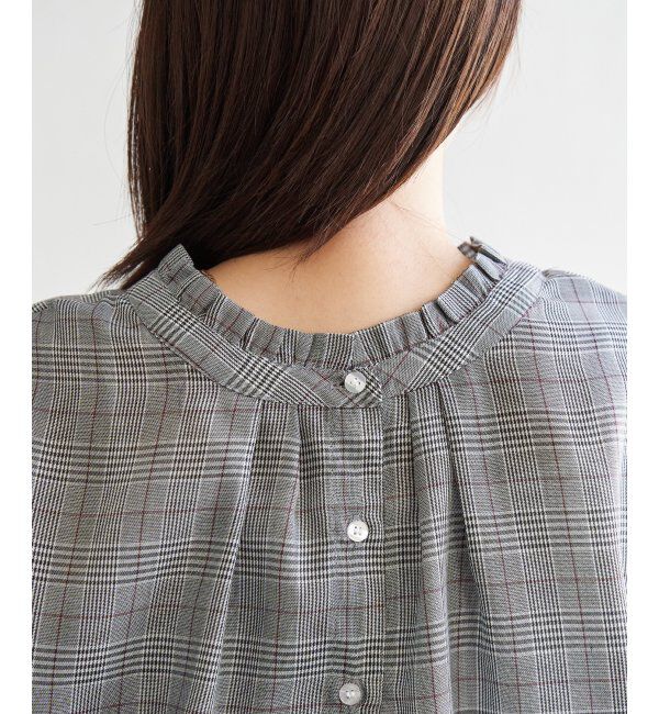 ikka「襟フリル2WAYブラウス」|シャツ・ブラウス|