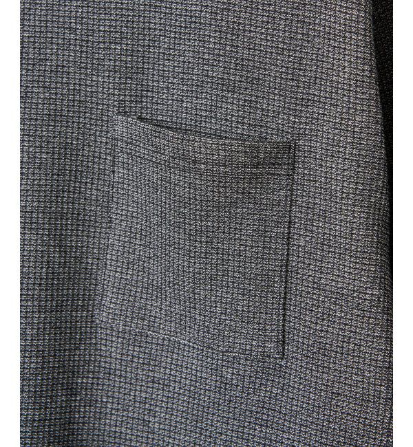 ikka「メランジワッフルポケフェイクロンＴ」|Tシャツ・カットソー|