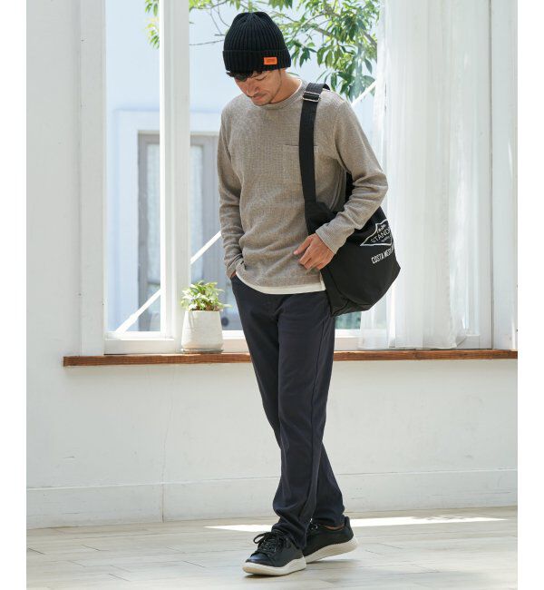 ikka「メランジワッフルポケフェイクロンＴ」|Tシャツ・カットソー|