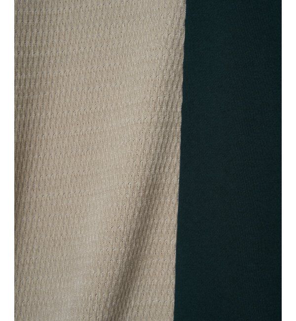 ikka「モール切り替え裏起毛プルオーバー」|パーカー|