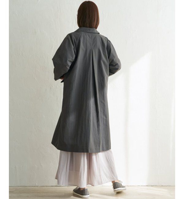 Lbc with Life「ナイロンワッシャーステンカラーコート」|その他|