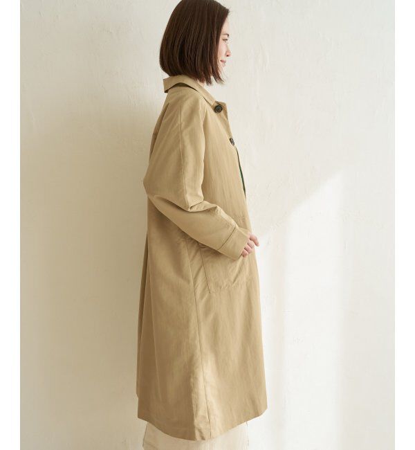 Lbc with Life「ナイロンワッシャーステンカラーコート」|その他|