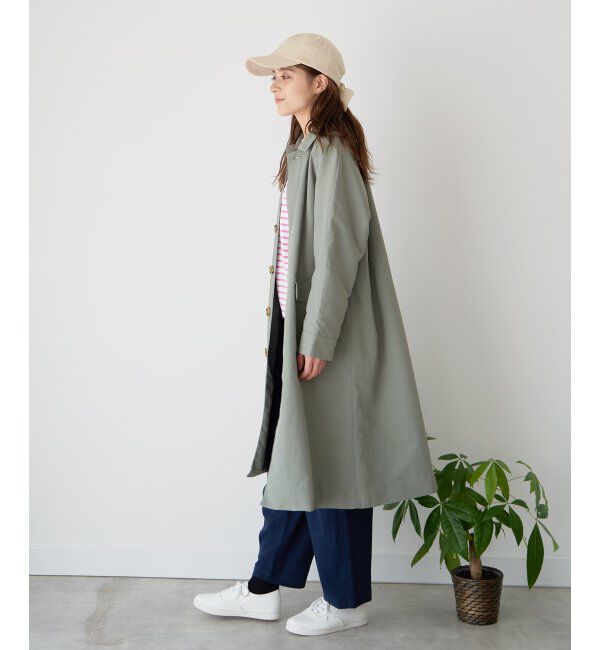 Lbc with Life「ナイロンワッシャーステンカラーコート」|その他|