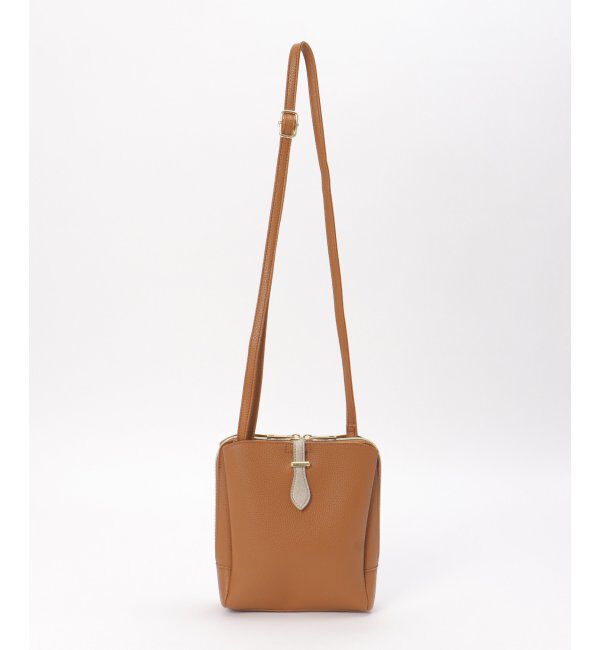 Lbc with Life「三層ミニショルダーバッグ」|その他|キャメル