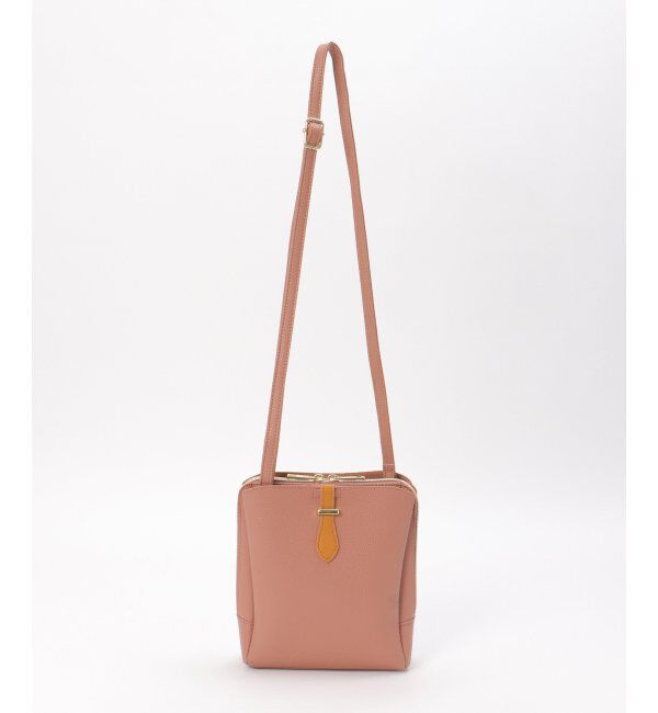 Lbc with Life「三層ミニショルダーバッグ」|その他|ピンク