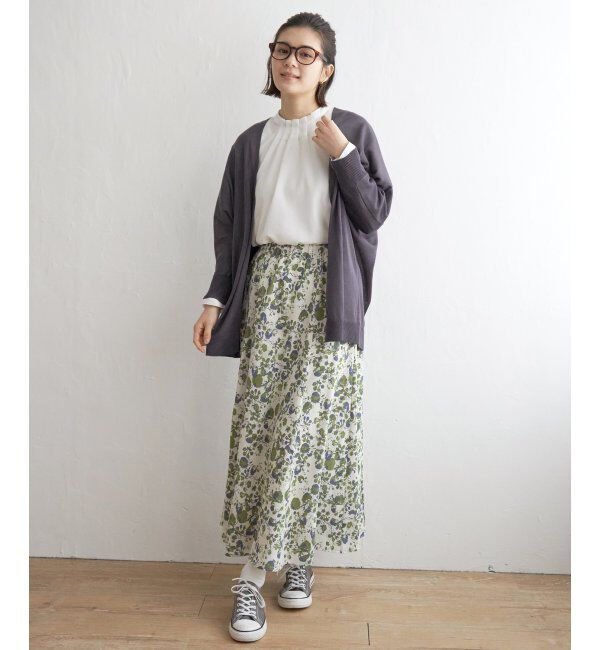 Lbc with Life「リネンライクトッパーカーディガン」|カーディガン|