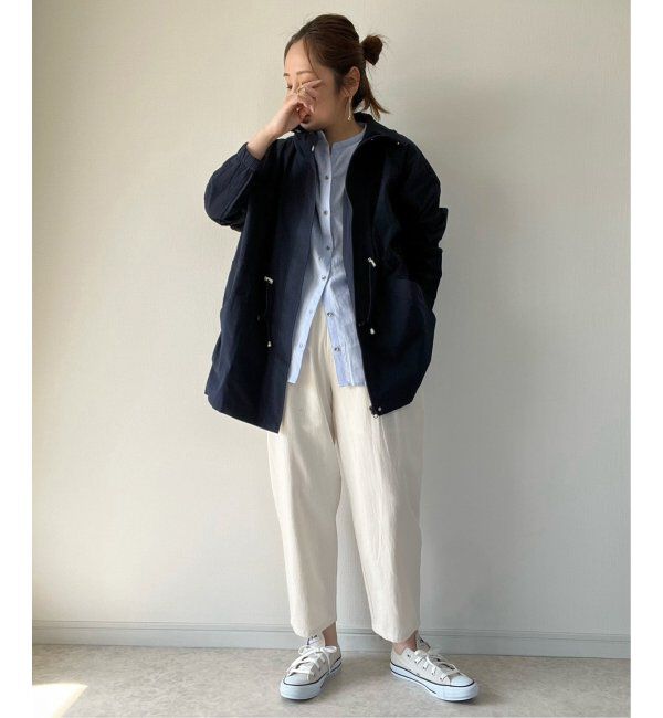 Lbc with Life「スタンドネックミドルブルゾン」|ブルゾン・スタジャン|