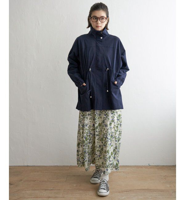 Lbc with Life「スタンドネックミドルブルゾン」|ブルゾン・スタジャン|