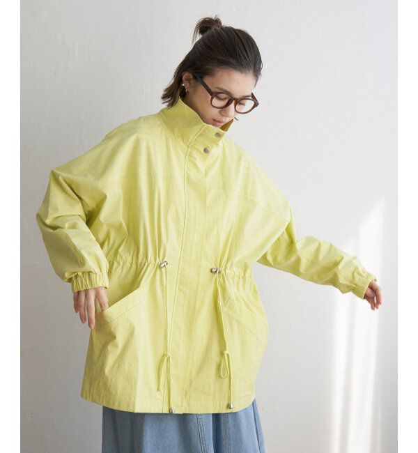 Lbc with Life「スタンドネックミドルブルゾン」|ブルゾン・スタジャン|