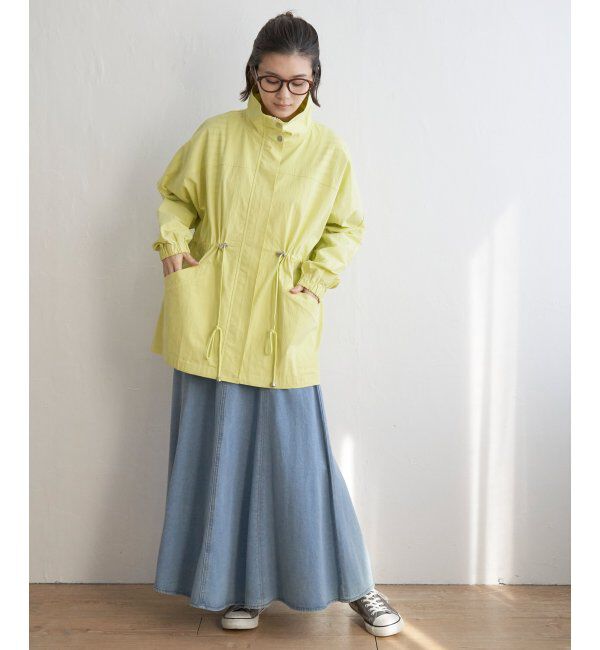 Lbc with Life「スタンドネックミドルブルゾン」|ブルゾン・スタジャン|