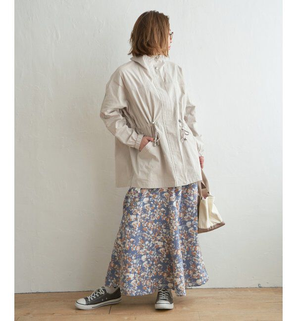 Lbc with Life「スタンドネックミドルブルゾン」|ブルゾン・スタジャン|