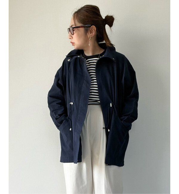 Lbc with Life「スタンドネックミドルブルゾン」|ブルゾン・スタジャン|