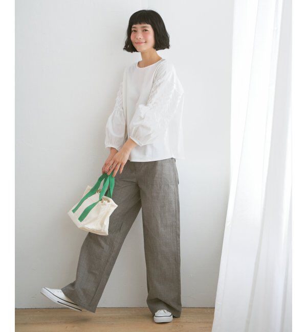 Lbc with Life「コットンシャンブレーベーカーパンツ」|その他|