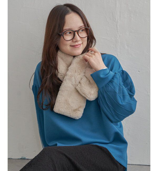 Lbc with Life「フェイクファーティペット」|マフラー|