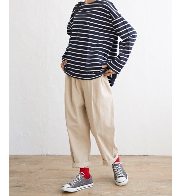 Lbc with Life「コットンゆるテーパードパンツ」|その他|