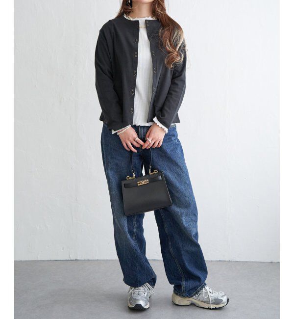 Lbc with Life「三角テレコ配色メローロンT」|Tシャツ・カットソー|