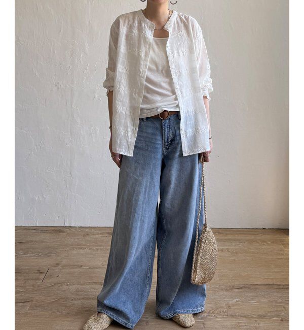 Lbc with Life「3WAYシャドーチェックブラウス」|シャツ・ブラウス|