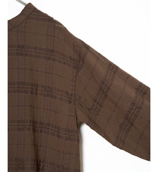 Lbc with Life「3WAYシャドーチェックブラウス」|シャツ・ブラウス|