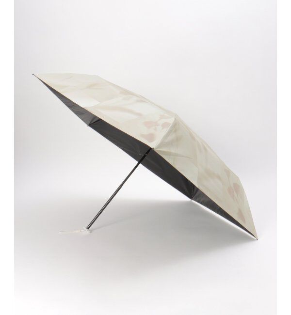 Lbc with Life「【UVカット】Wpc. 遮光軽量チューリップミニ傘 晴雨兼用 折りたたみ傘」|傘|ベージュ