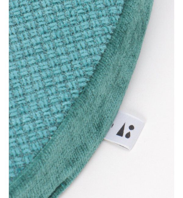 Lbc with Life「ベロアコンビシートクッション ラウンド H4cm」|クッション・クッションカバー|