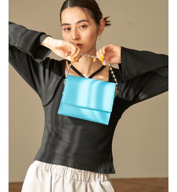 VENCE share style「2WAYスクエアボールチェーンミニショルダーバッグ」|その他|