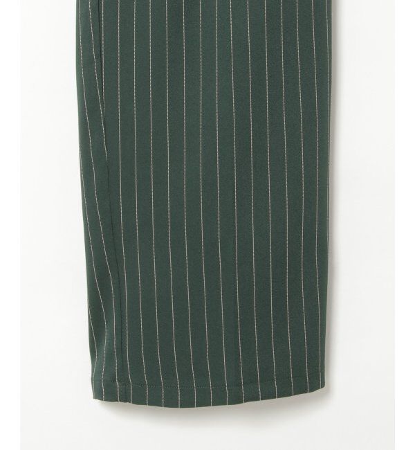 VENCE share style「【セットアップ対応】ピンストライプストレートパンツ」|デニム|