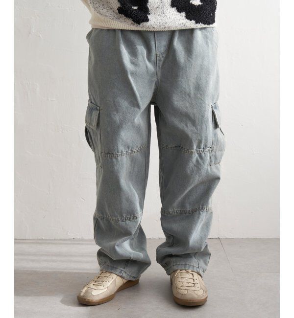 VENCE share style「ワイドデニムカーゴ」|その他|