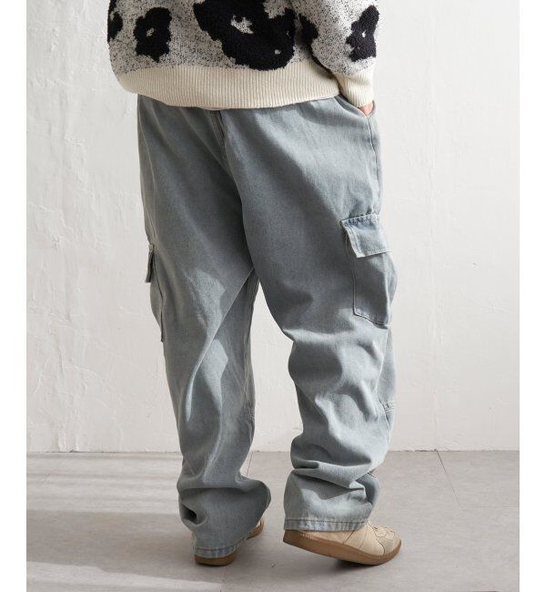 VENCE share style「ワイドデニムカーゴ」|その他|