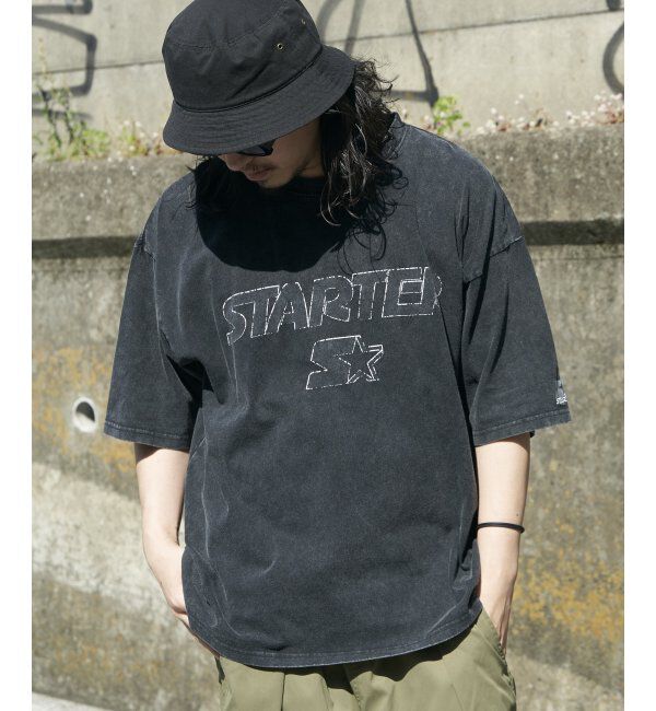 VENCE share style「STARTER BLACK LABEL スターターブラックレーベル ケミカル加工Tシャツ」|Tシャツ・カットソー|