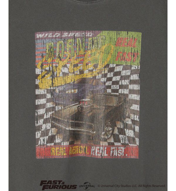 VENCE share style「ワイルドスピードピグメントTシャツ」|Tシャツ・カットソー|