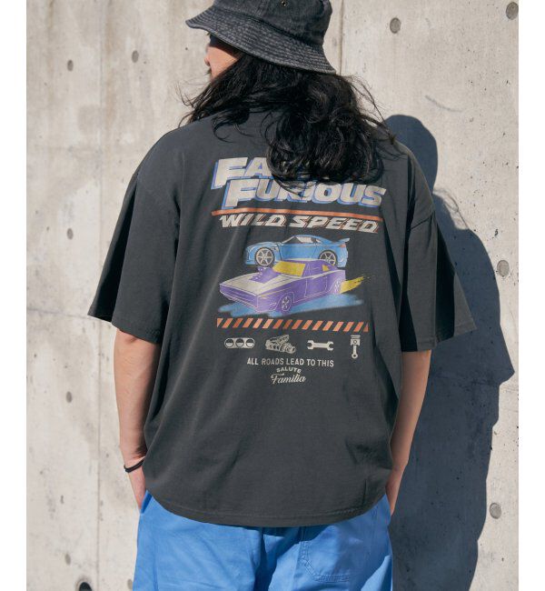 VENCE share style「ワイルドスピードピグメントTシャツ」|Tシャツ・カットソー|