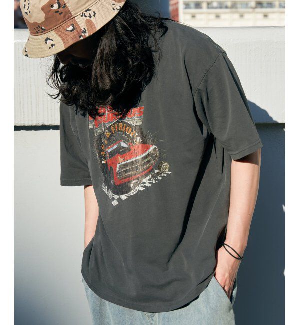 VENCE share style「ワイルドスピードピグメントTシャツ」|Tシャツ・カットソー|