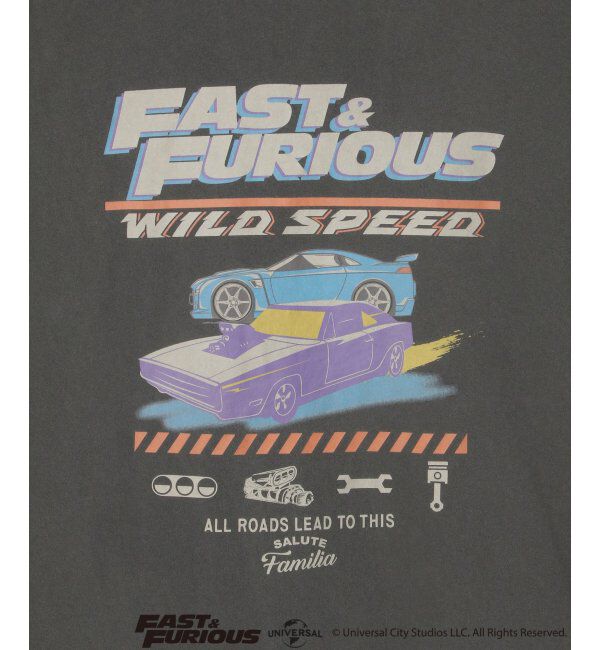 VENCE share style「ワイルドスピードピグメントTシャツ」|Tシャツ・カットソー|