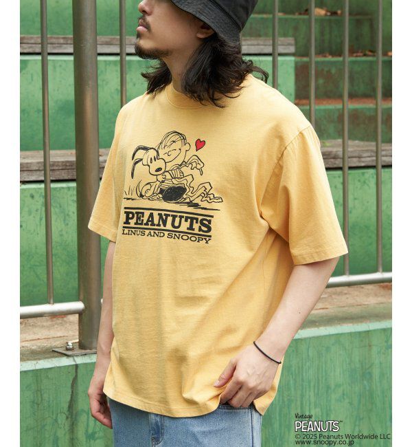 VENCE share style「PEANUTS ピーナッツ SNOOPY スヌーピー TP ヴィンテージハートフルT」|Tシャツ・カットソー|