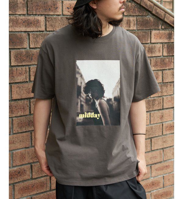 VENCE share style「ユニセックスフォトTシャツ」|Tシャツ・カットソー|チャコール