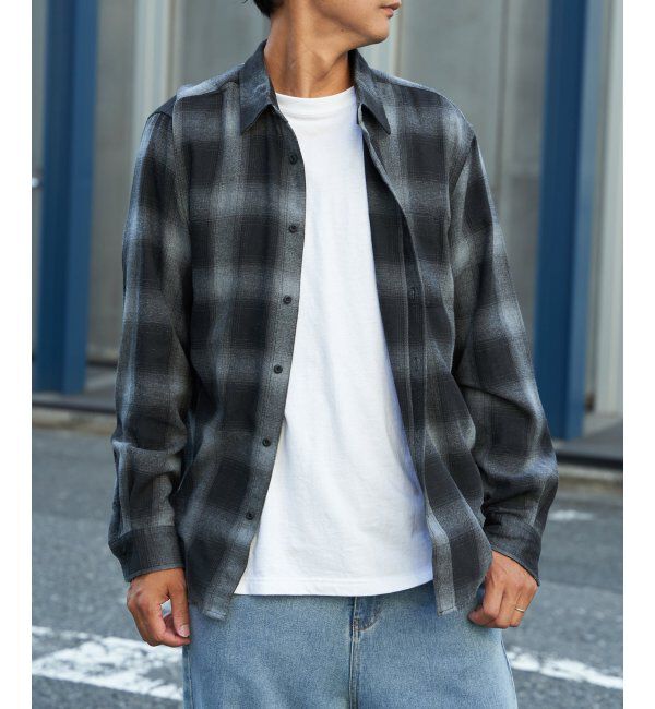 VENCE share style「TCネルチェックシャツ」|シャツ・ブラウス|