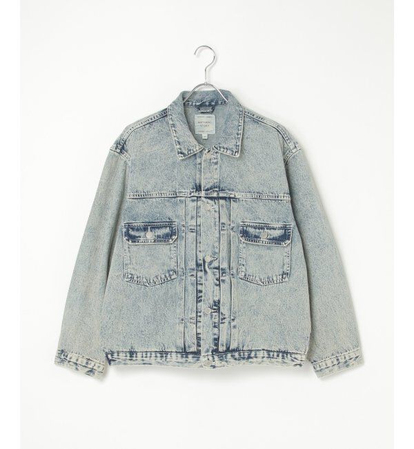 VENCE share style「デニムジャケット」|ブルゾン・スタジャン|ライトブルー