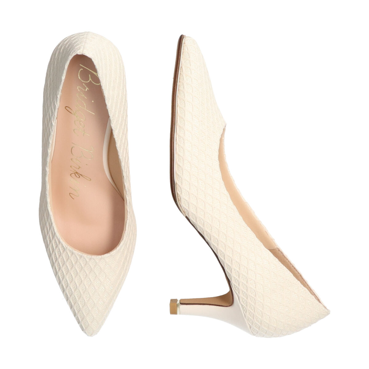 Bridget Birkin「【Bridget Birkin】メッシュ生地7㎝ヒールパンプス」|パンプス|