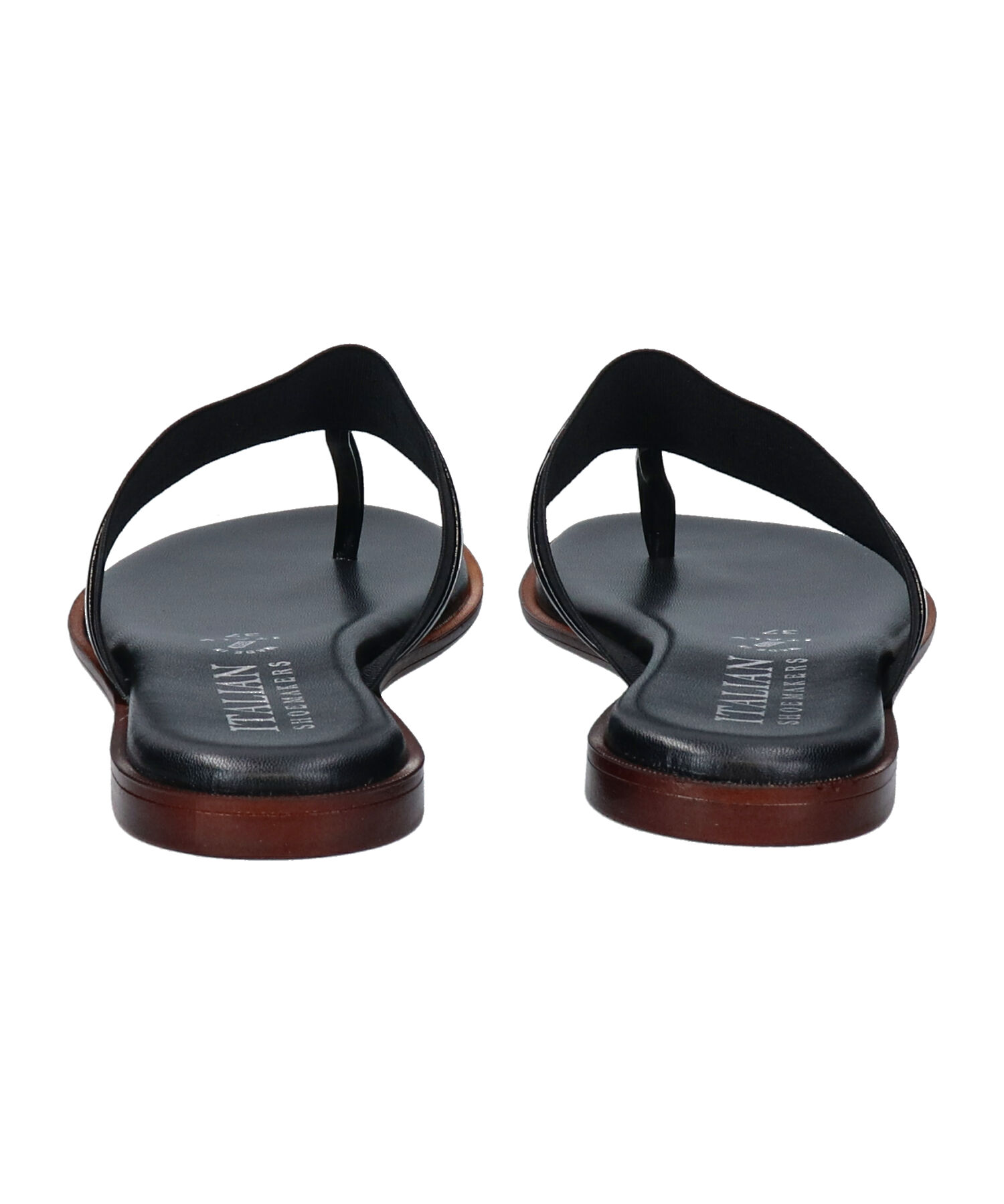 IMPORT SELECT「【ITALIAN SHOEMAKERS】スクエアメタルトングミュール(952320)」|サンダル|