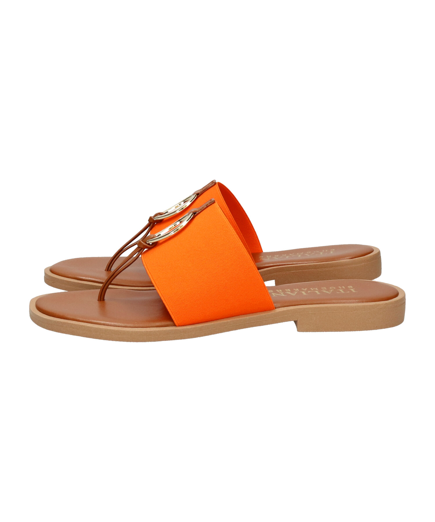 IMPORT SELECT「【ITALIAN SHOEMAKERS】メタルモチーフトングサンダル(952323)」|サンダル|