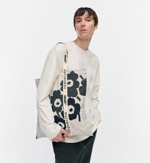 Marimekko「【日本限定】Carrier Midi Unikko ファブリックバッグ」|トートバッグ|