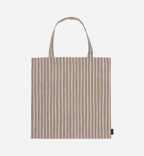 Marimekko「【アジア限定】Piccolo トートバッグ 44&times;43㎝」|トートバッグ|グレー&times;ライトピンク