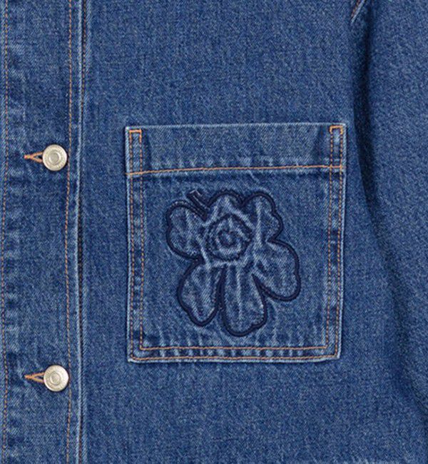 Marimekko「Maridenim Poweri Unikko デニムジャケット」|その他|