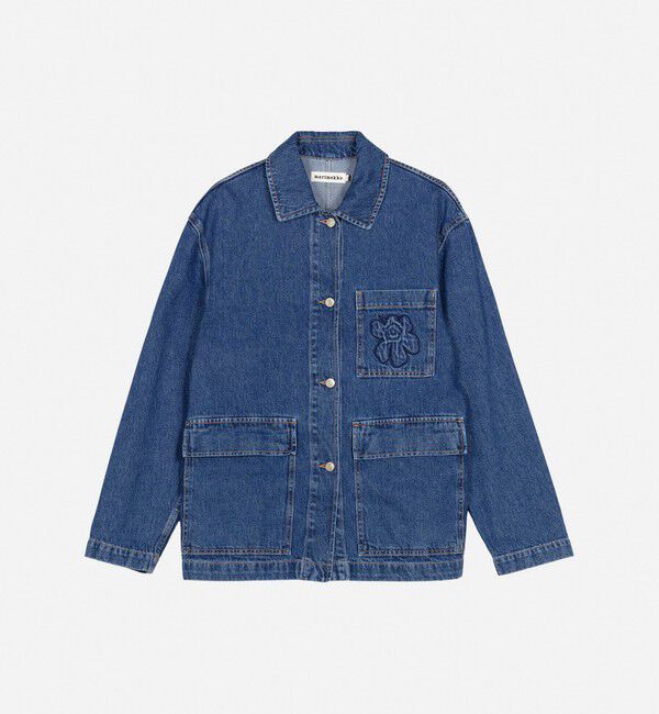 Marimekko「Maridenim Poweri Unikko デニムジャケット」|その他|
